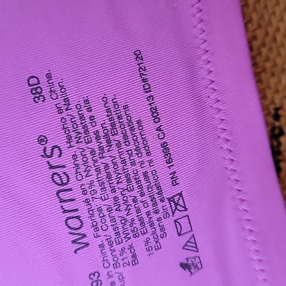 Warners Full-Coverage Underwire Jewel Tone Bra - Picture 12 of 17